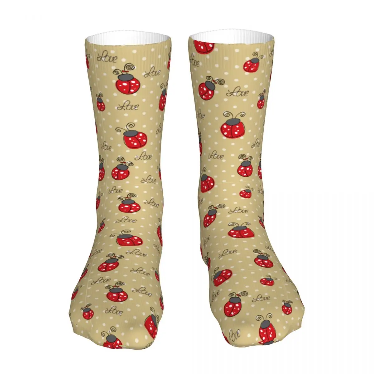 Harajuku  Ladybird Insect Lover Women Socks 2022 Men Sport Sock