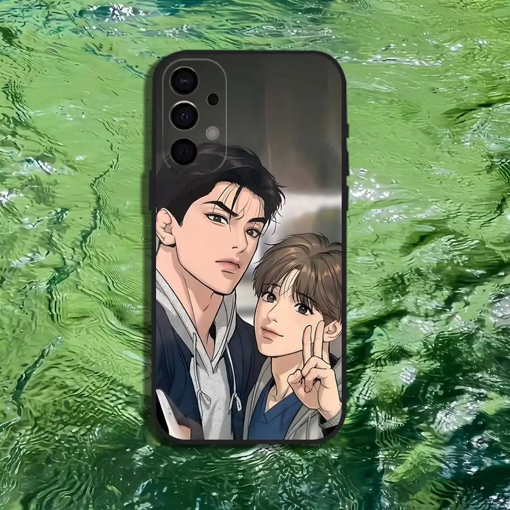 Joo Jaekyung Handyhülle für Samsung S25, S24, S21, S22, S23, S30, Ultra, S20, Plus, Fe, Lite, Note, 10,9,5G, schwarze Hülle