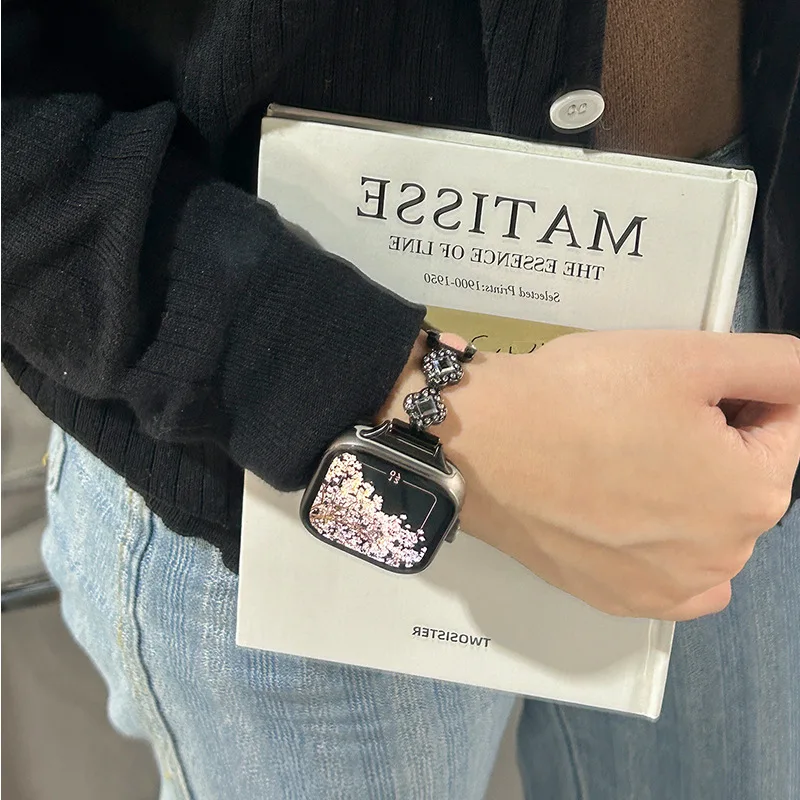 Correa de moda para reloj Redmi 5/4, Correa de reloj para Xiaomi band 9 Pro /8 Pro, Correa deportiva para mujer, pulsera para reloj inteligente