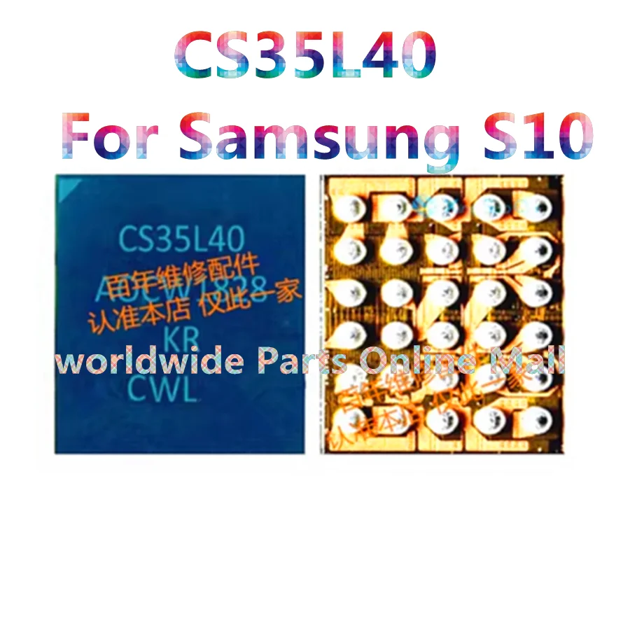 

5 шт.-30 шт. CS35L40 CS 35L40 для Samsung S10 S10 + аудио IC звук музыкальный чип 35L40 30 контактов