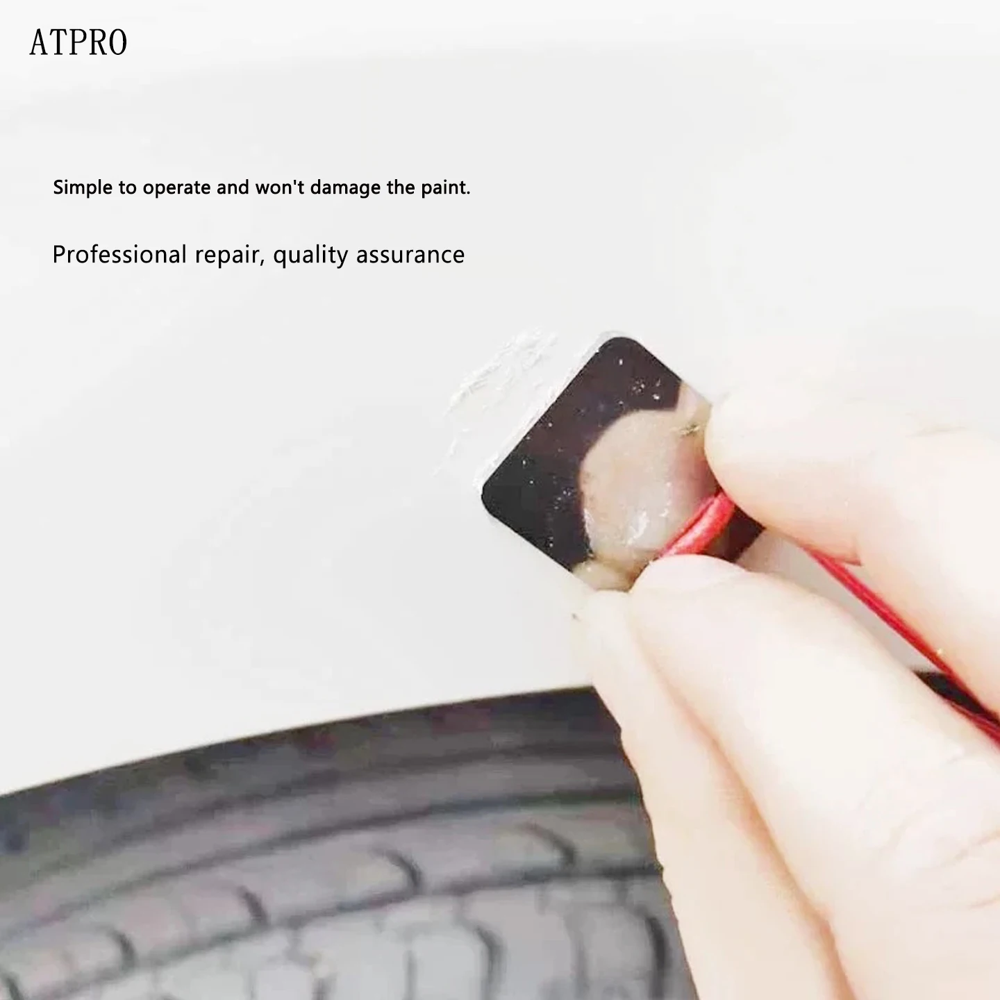 

KLJ Tungsten Carbide Scraper Blade for Car Paint Repair, Removing Paint Stains, Sagging, Drips, and Leveling Particles