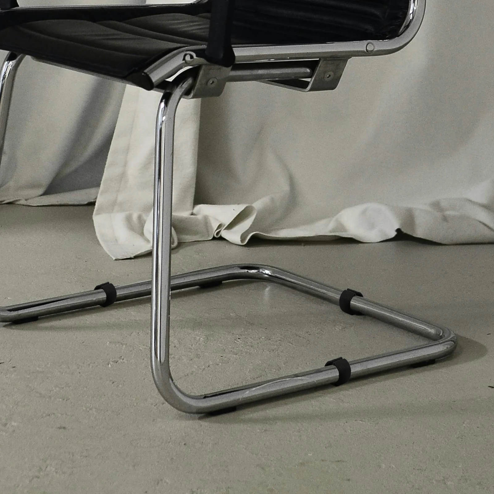 

12Pcs Chair Leg Floor Protectors Plastic Tube Covers Easy Install Anti-Slip Furniture Feet Protectors for Hardwood Floors