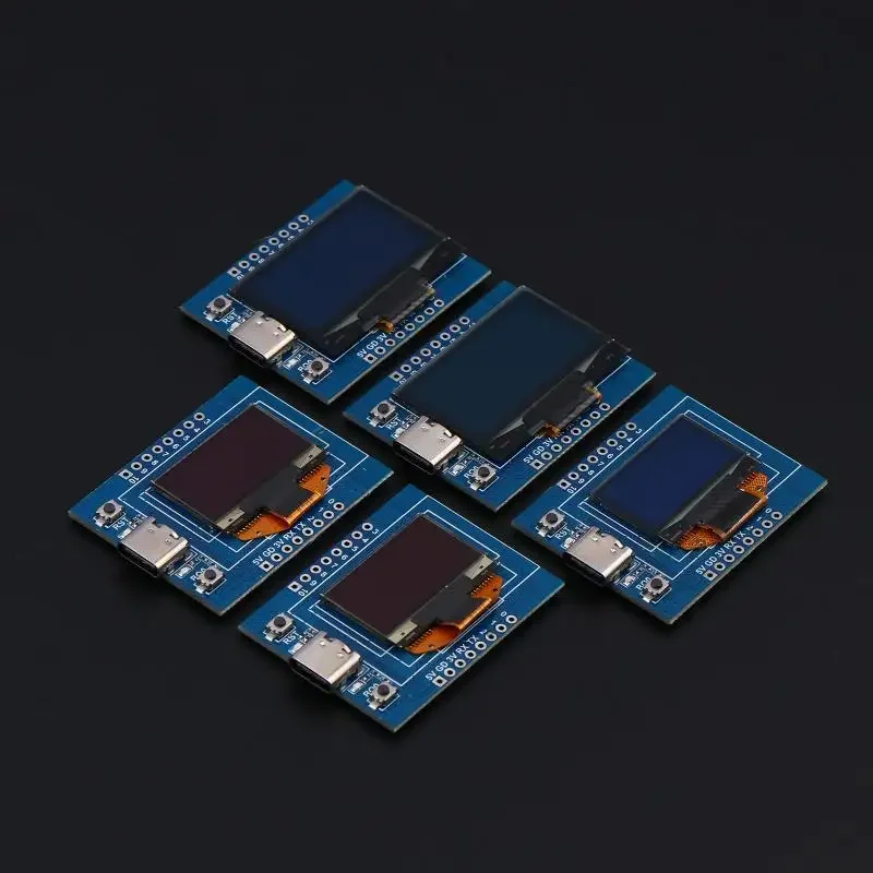 Papan Pengembangan ESP32-C3 dengan Layar OLED 0,96 Inci / 1,3 Inci, Modul IoT WiFi Bluetooth Antena Keramik untuk Arduino