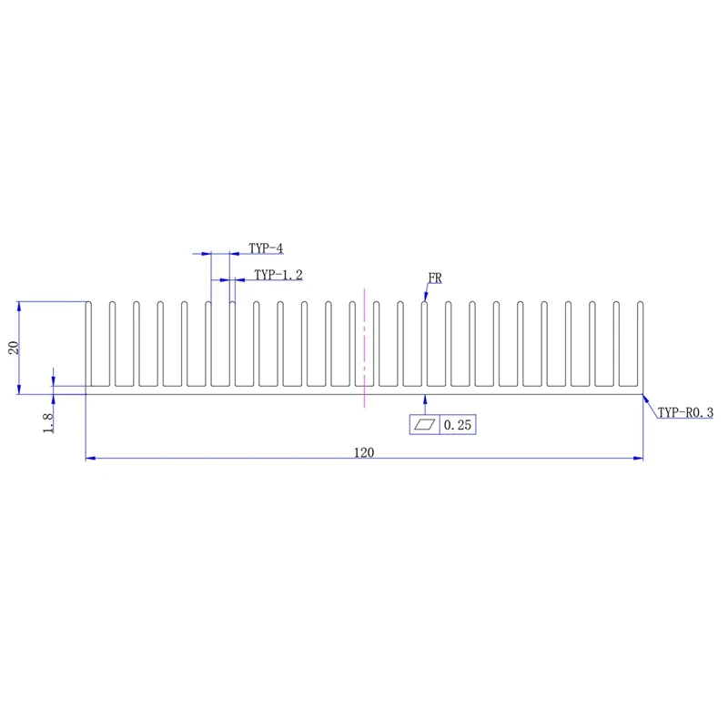 120Mm Radiator Panel grzewczy Radiator aluminiowy wzmacniacz mocy procesoru