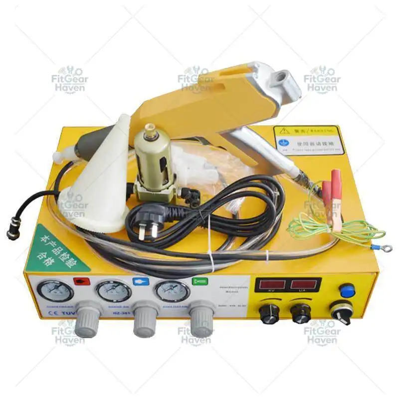 Suitable for HZ-301 220V digital electrostatic powder spraying machine, equipped with manual powder spraying machine