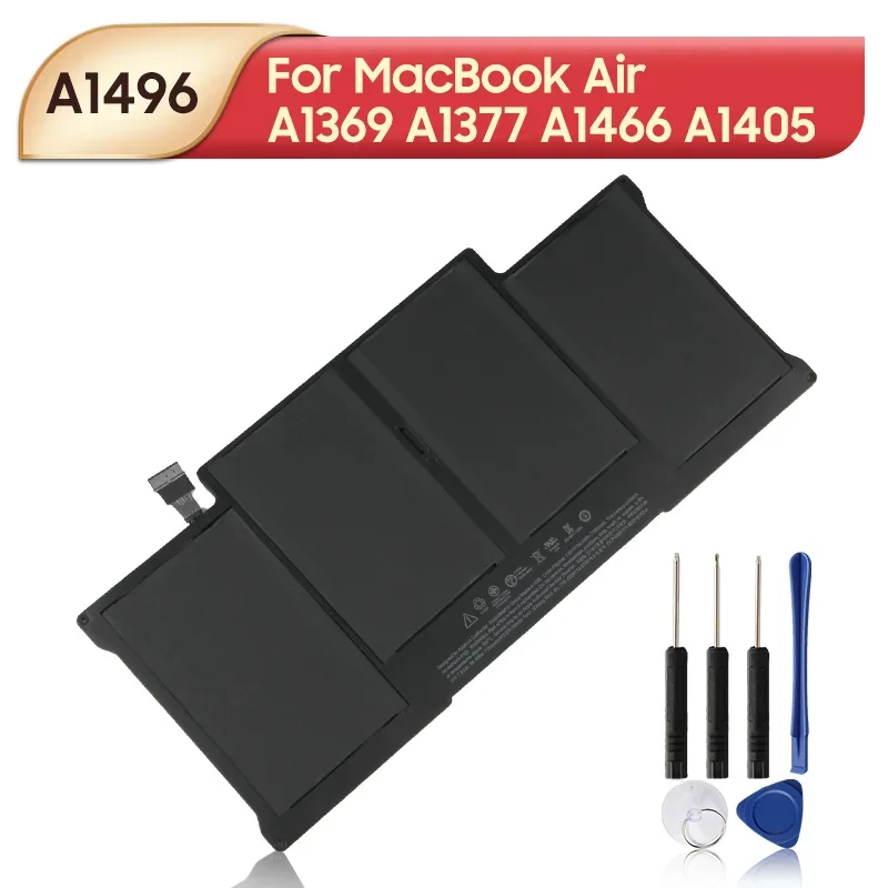 

Новый Сменный аккумулятор A1496 7150 мАч для MacBook Air A1369 A1405 A1466 A1405 A1377 с инструментами