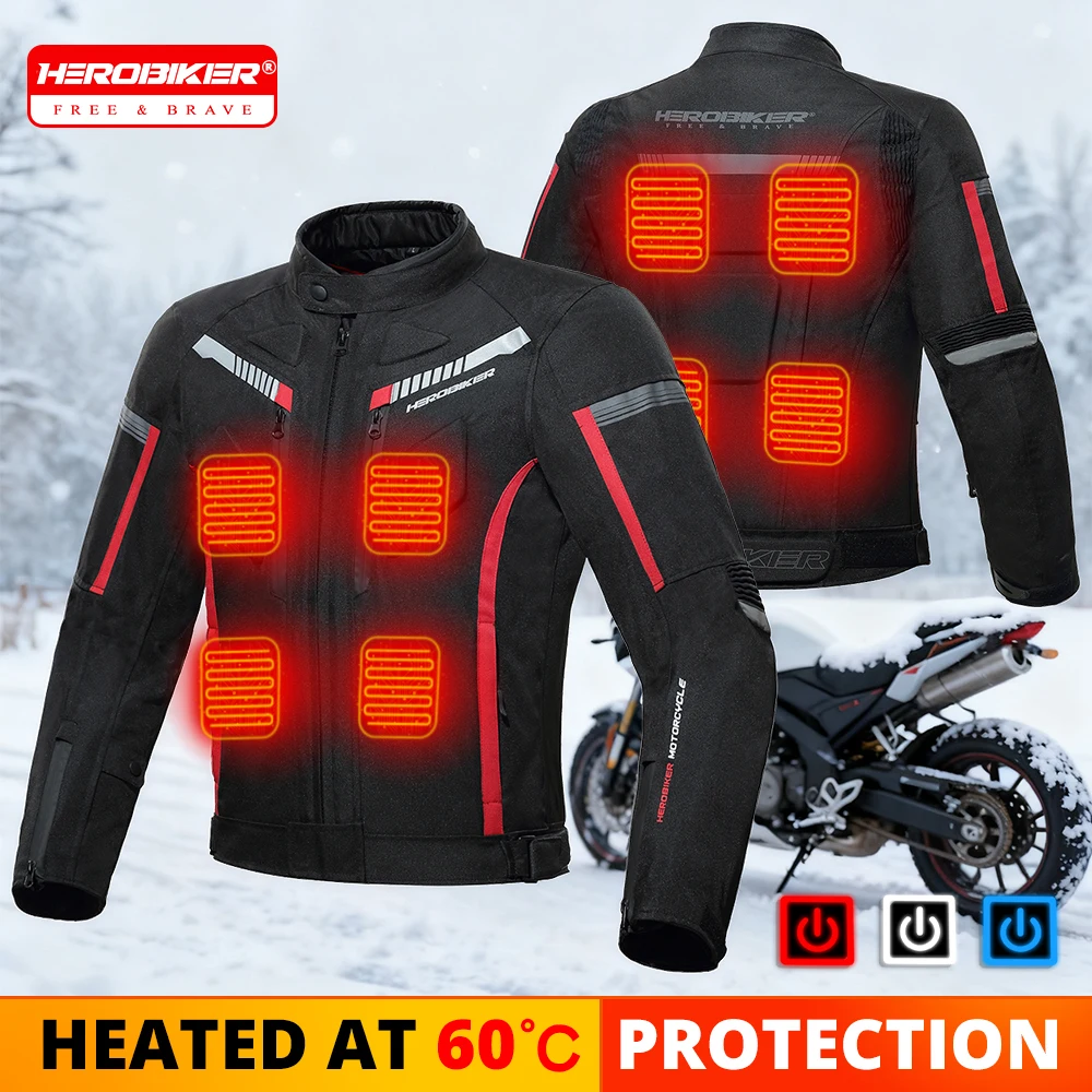 

Мужская мотоциклетная куртка с подогревом, зимняя куртка с подогревом для мотокросса, гоночная куртка, защита тела, сертифицированное CE, защитное снаряжение для верховой езды