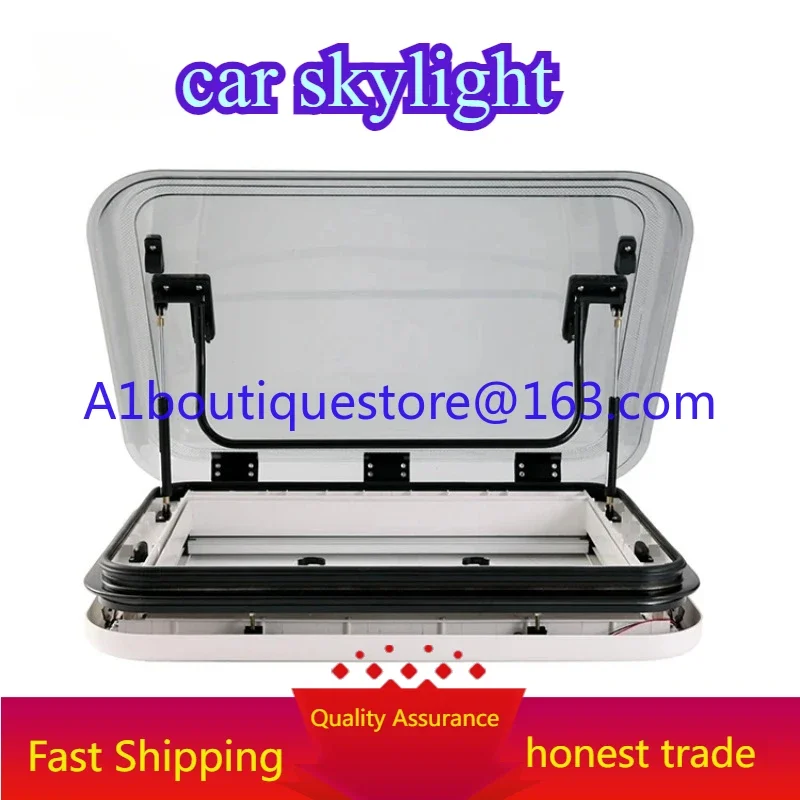 Aluminum alloy camper roof window, RV roof sunroof