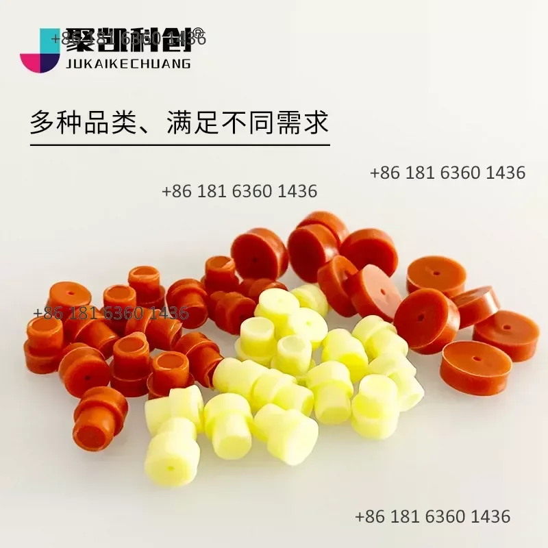 7x5mm T-Type GC Septa Silicone Injection Port Septum Compatible with Shimadzu Fuli Gas Chromatography