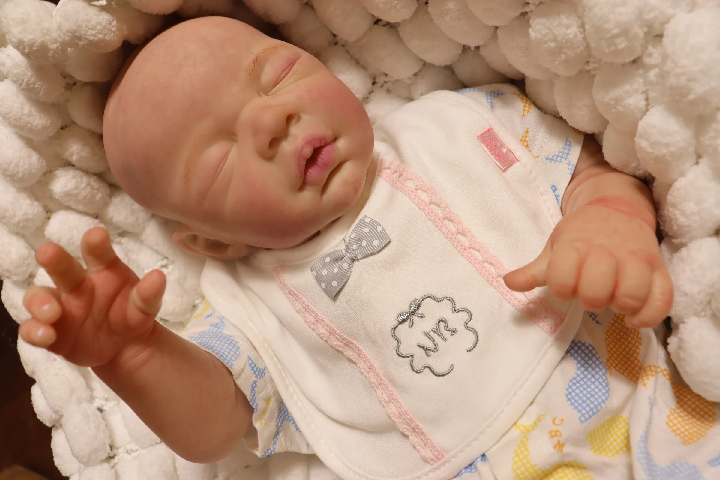 DLS Artista Made 23 pollici Reborn Baby Doll Sterling Bambola già finita con grandi dettagli Bambole per ragazza Art Doll