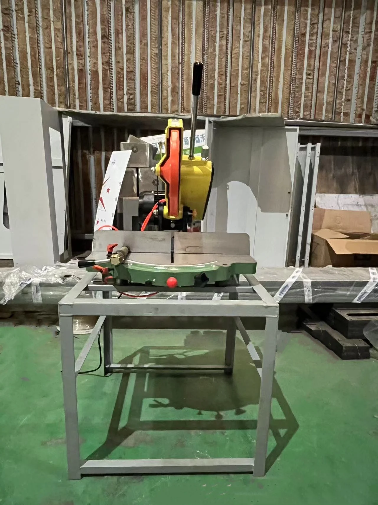 Supply Aluminum Single Head Cutting Saw Door and Window Manual Cutting Machine Cutting Machine for Aluminum Profile