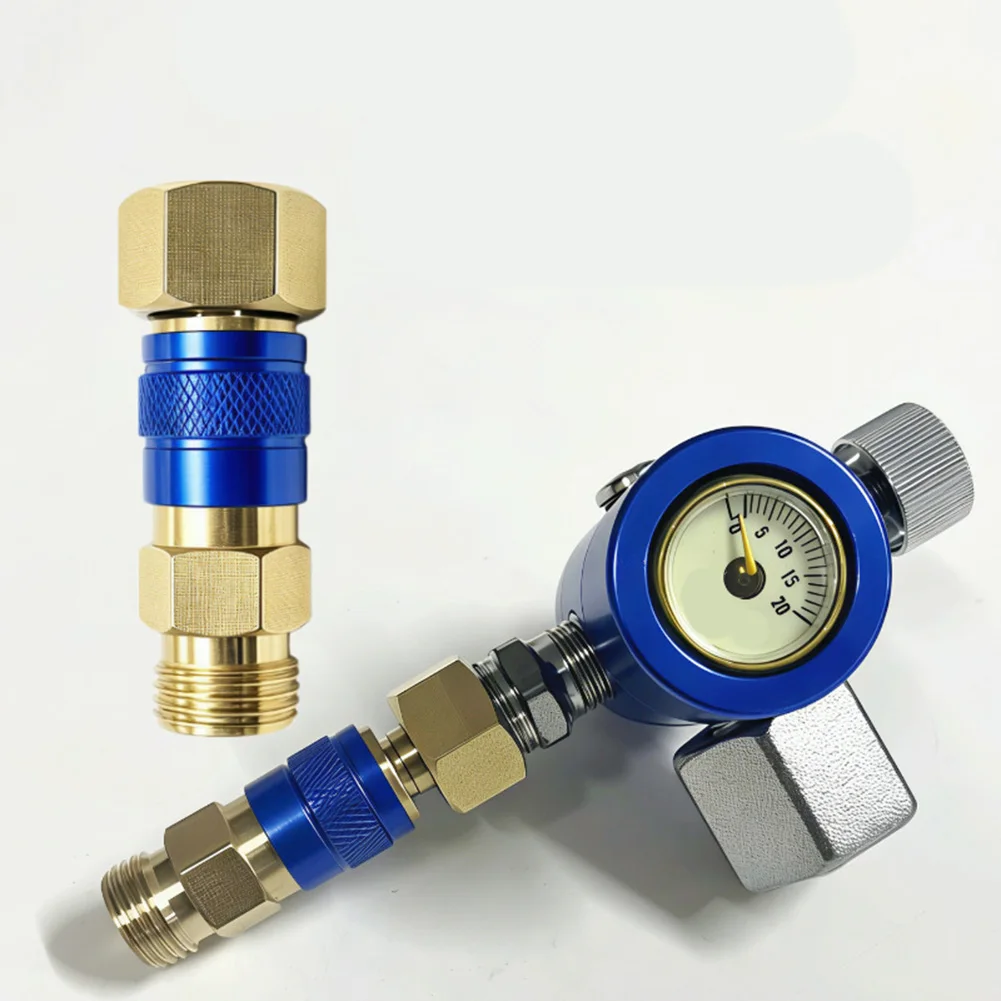 Copper Quick Connect Coupler M16x1.5 For Oxygen Acetylene Propane Gas Welding Cutting Heating Hose Fitting Accessories