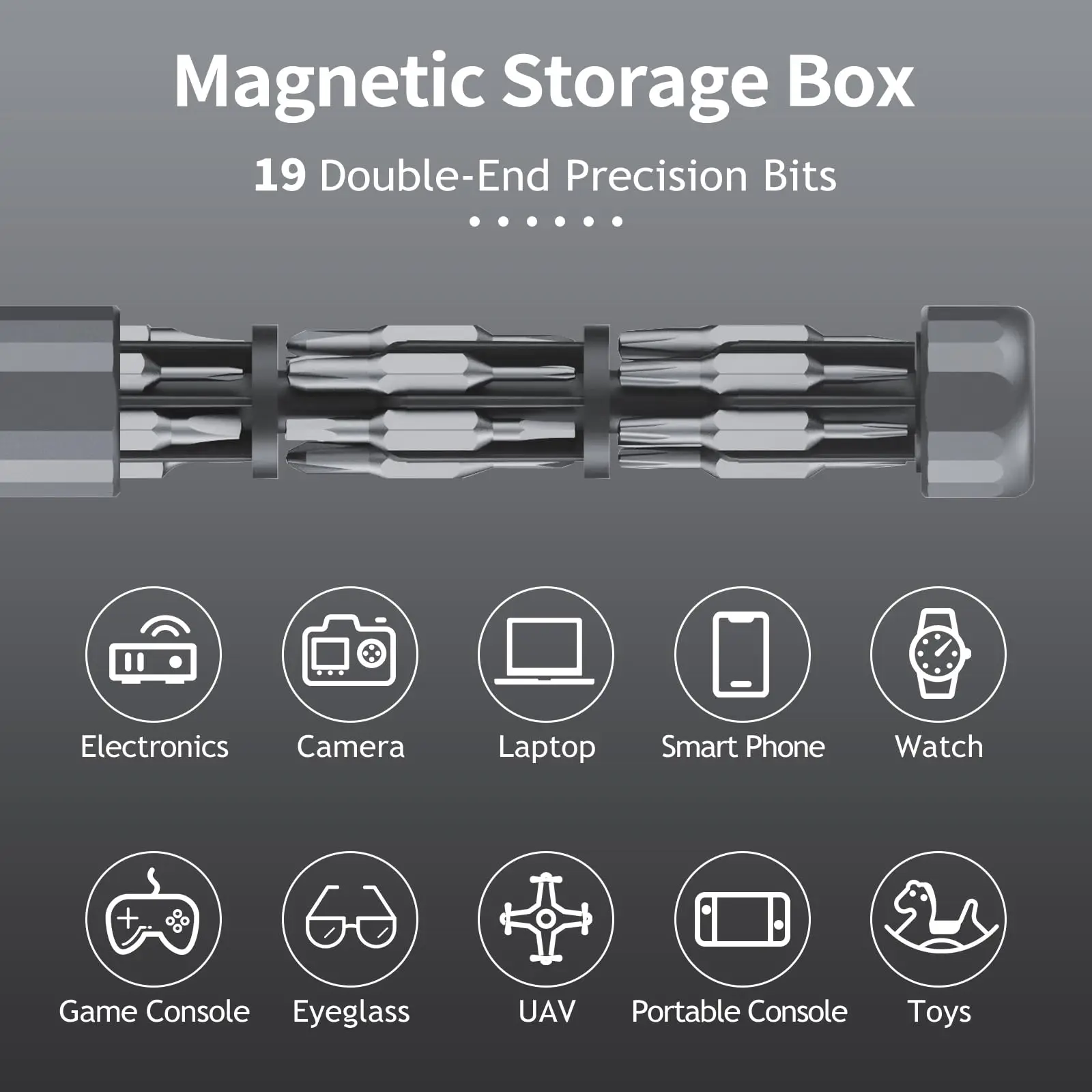 27/39 in 1 Precision Screwdriver Set with Magnetic Torx Hex Phillips Screw Driver Bits Mini Small Screwdriver for IPhone Xiaomi