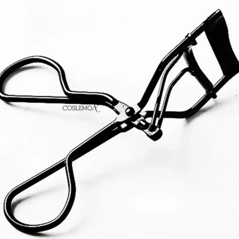 1pc Eyelash Curler Stainless Steel Eyelash Curler with Rubber Strips Natural Curly Applicator Cosmetic Beauty Makeup Tool