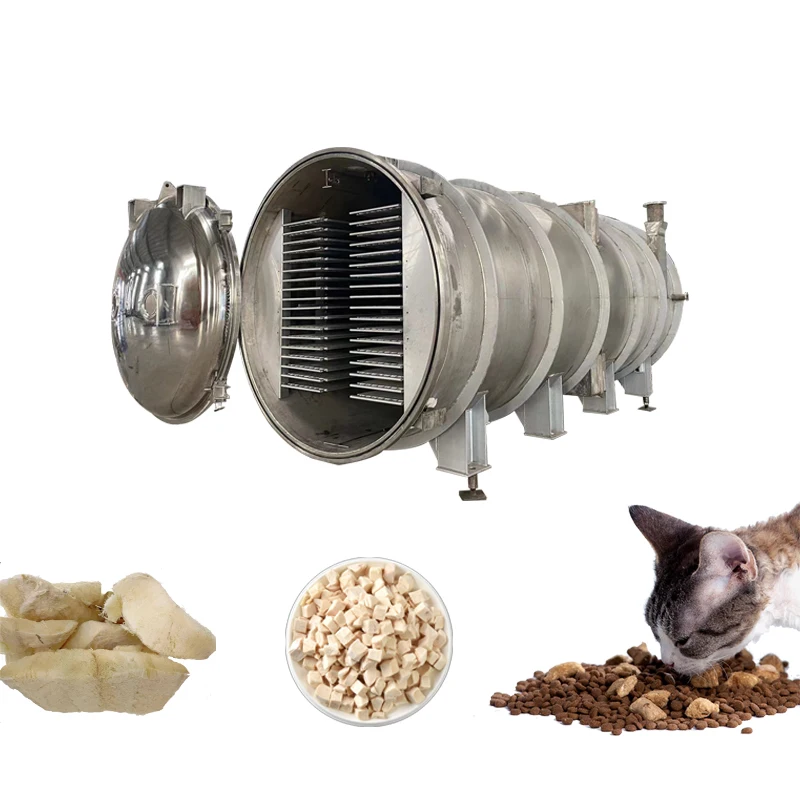 Fruit And Vegetable Vacuum Freeze-drying Machine, Probiotic Vacuum Freeze-drying Equipment, Large Pet Food Freeze-drying Machine