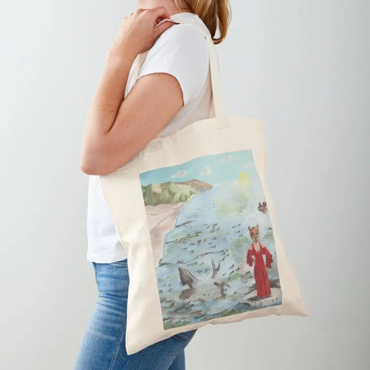 

Foxtrot Tote Bag eco bag folding tote bag woman custom fabric Canvas