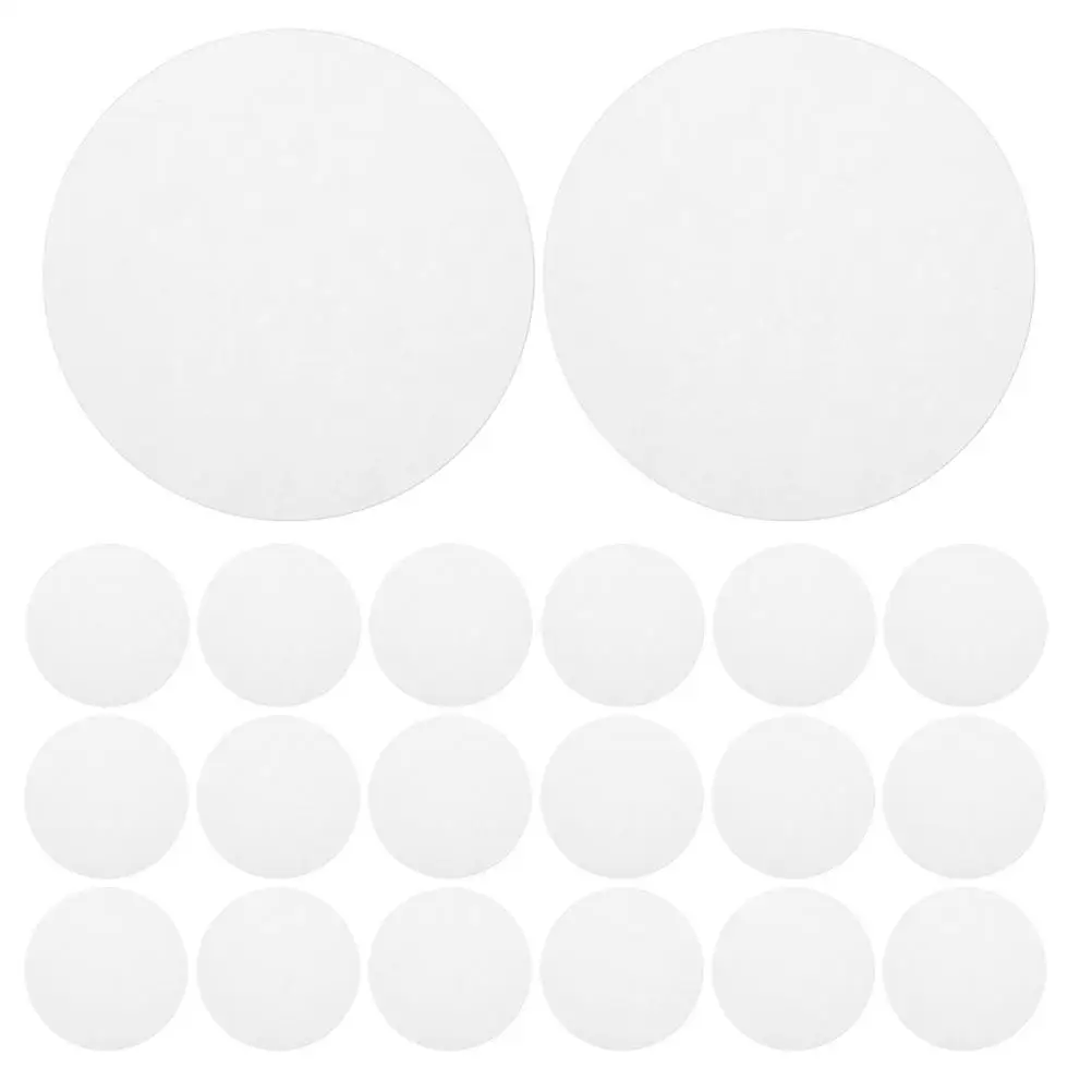 

100 Sheets Cup Sealing Pads Wood Pulp Leak Proof Paper Films Coffee Milk Tea Shape Bottle Sealing Accessories