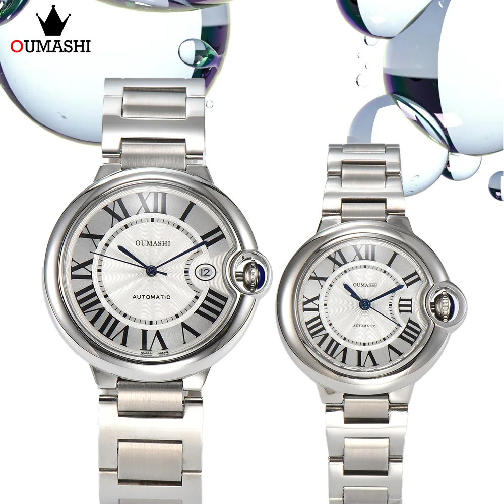 

New 42mm Series Watch Men's/Women's 316L Stainless Steel Sapphire Glass Case Suitable For Miyota8215/ ST6 Movement