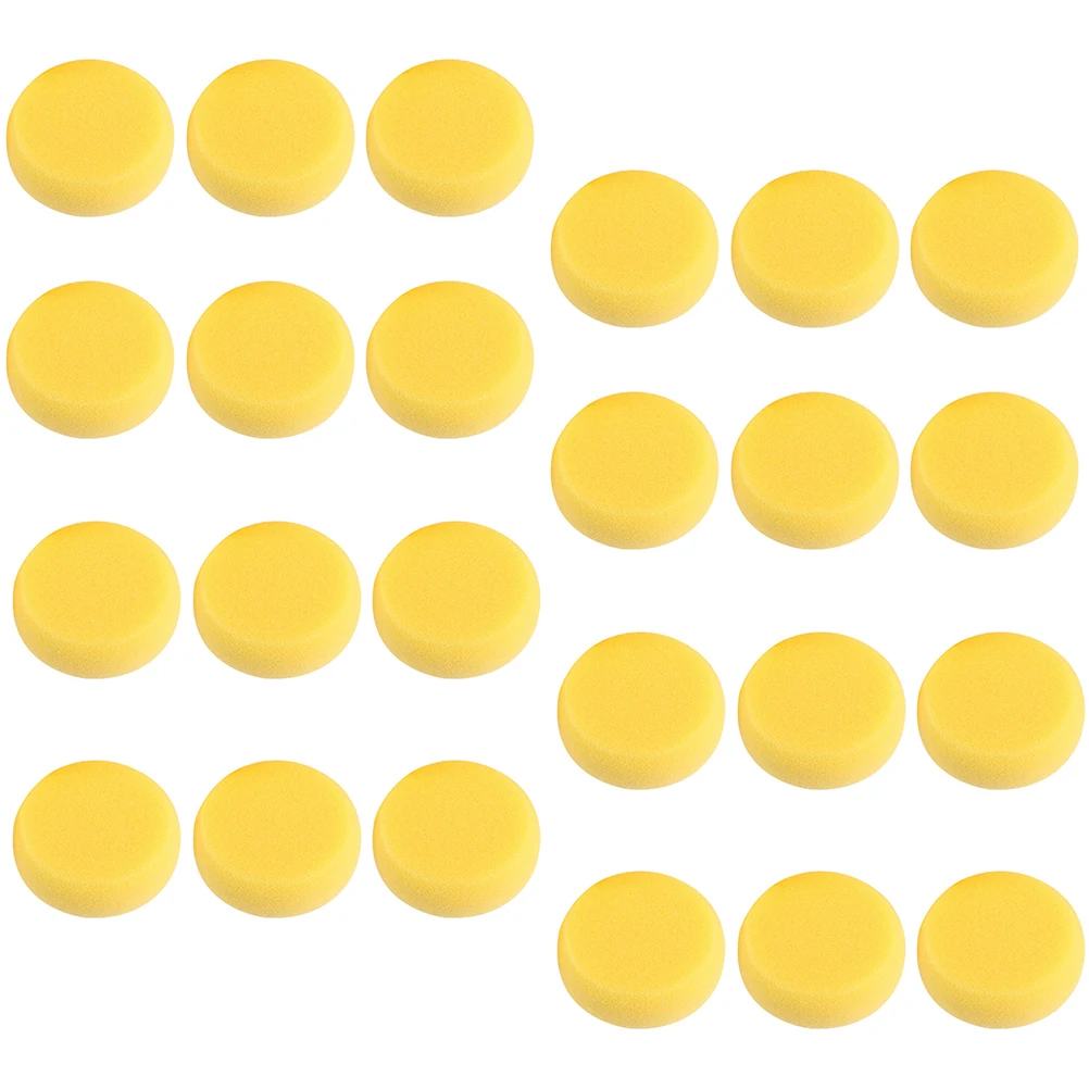 

Round Cake Sponges Yellow Painting Watercolor Crafts Child Small Round Sponge Circle Sponge Soft Absorbent Tiles Pottery
