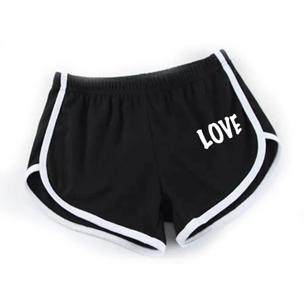 Women Love Print Beach Shorts Women's Short Plus Size Women's Sumer Clothes High Waist Shorts Woman Summer 2024 Womens Pants