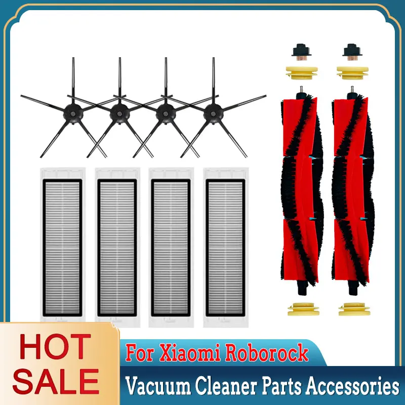 HEPA-Filter Wichtigsten Pinsel Seite Pinsel Für XiaoMi Roborock S50 S51 S55 S6 Reine Zubehör Waschbar Mopp Tuch Staubsauger teile