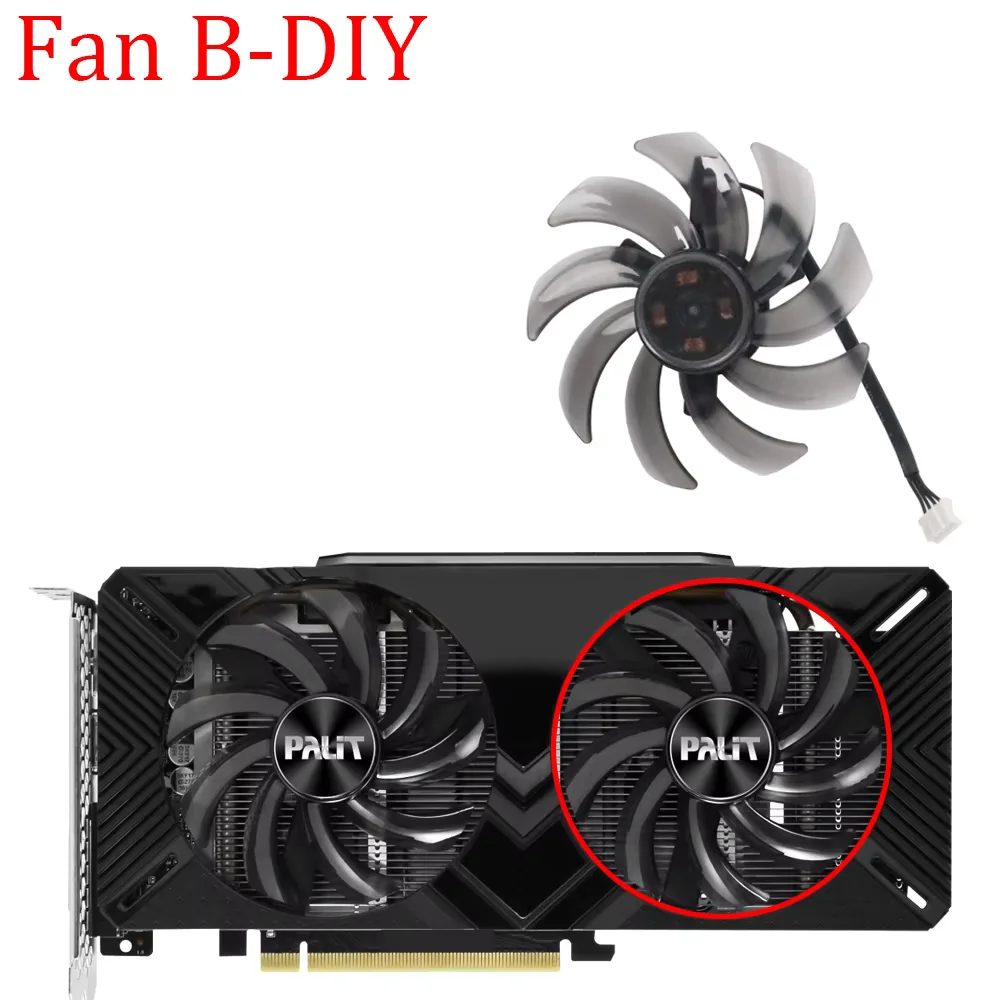 Palit グラフィックボード デュアルファン　GTX1660super Video Card Fan For PALiT GeForce GTX 1660 1660Ti RTX 2060 2070
