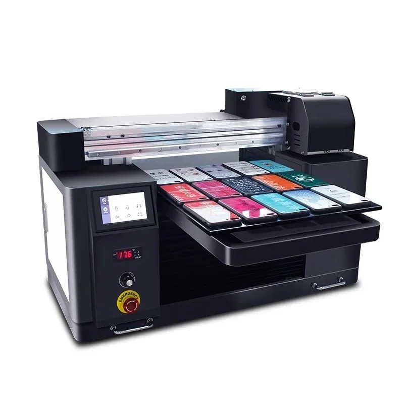 

Universal tablet printer small mobile phone case pvc leather glass printing machine