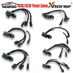 Cavi linea di test originali 7 pezzi per Benz All EZS W209/W211/W906/W169/W208/W202/W210/W639 per linea di test Mercedes Locks OBD EIS ELV