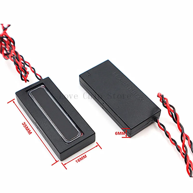 2PCS 35*16MM Ultra-thin Cavity speaker 3516/1635 4Ohms 2W composite film face recognition tablet smart home Speaker