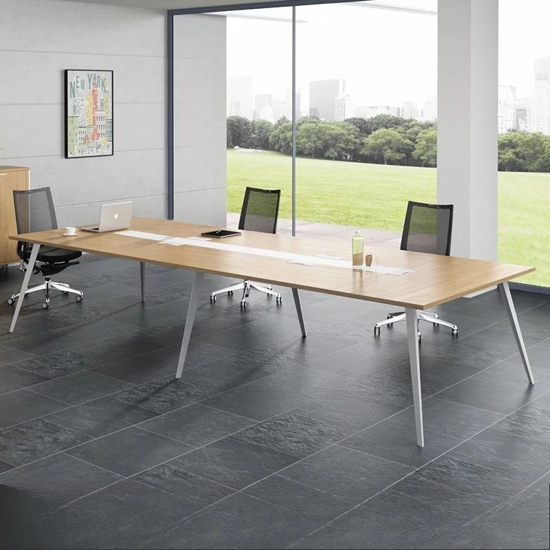 Conference, office desk and chair combination, simple, modern large training table, office furniture
