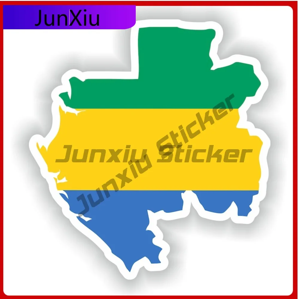 

Gabon Flag Sticker Outline Of The National Emblem Map Vinyl Decal Exterior Suv Decals Motorcycle Stickers Camping Car Funny Deco