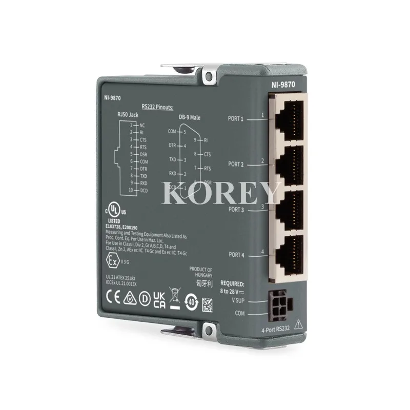 

NI-9870 4-port RS232 Serial Module 779891-02 Please Inquiry