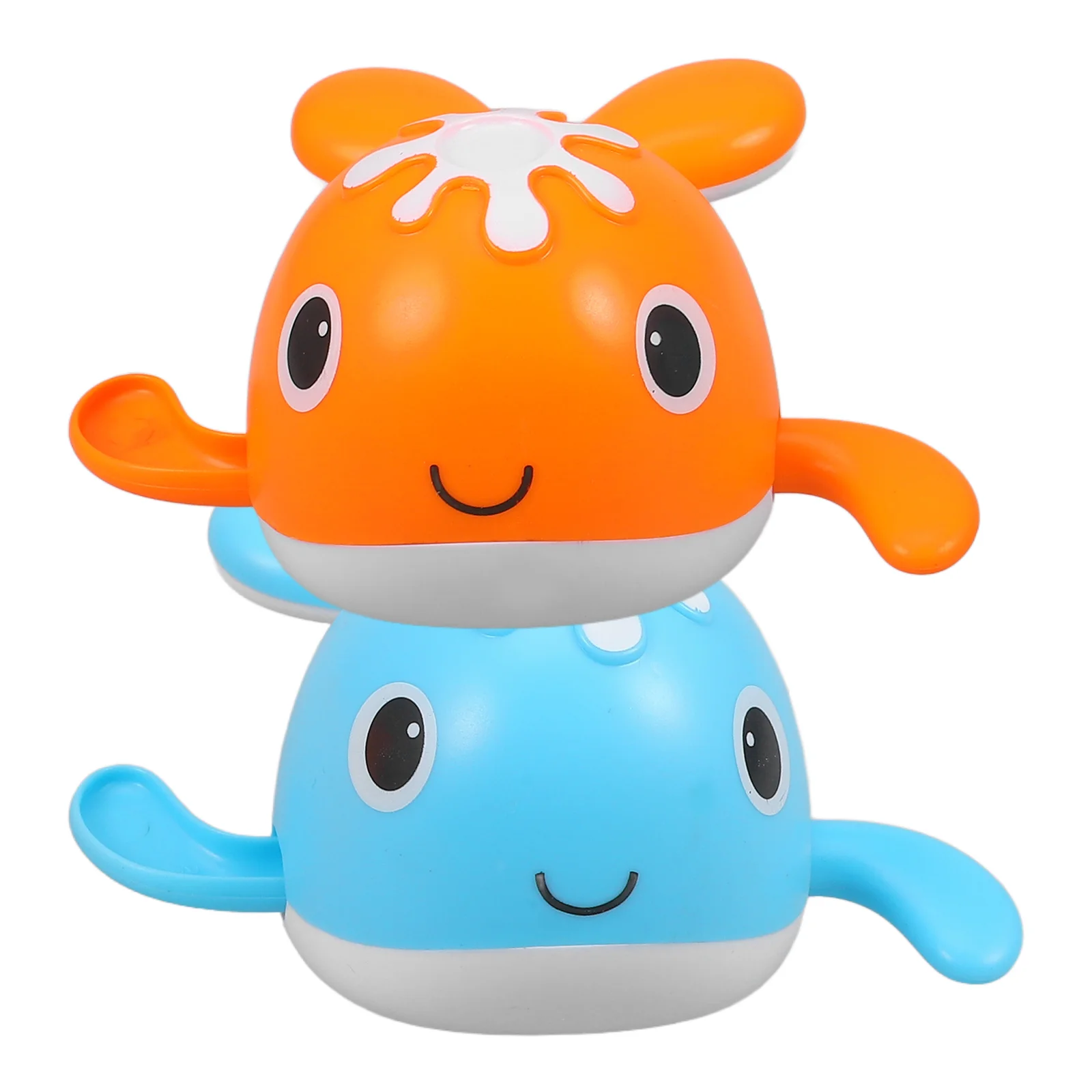 

2 Pcs Baby Bath Toys Cartoon Wind up Animals Tub Shower Swimming Clockwork Wind-up Bathtub for