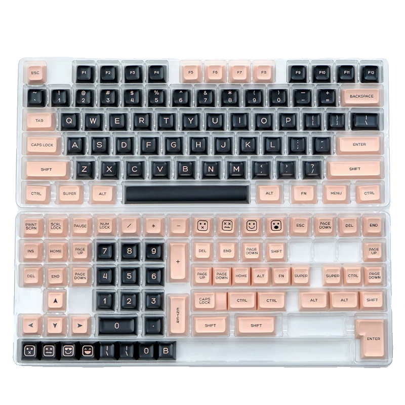 Колпачок Nightingale PBT, двухцветный, класс SA, двухцветный колпачок для литья под давлением, полный набор адаптеров 61, 87, 104 108