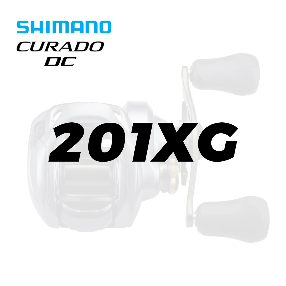 Shimano orijinal 2022 Curado DC 200 serisi Baitcasting balıkçılık