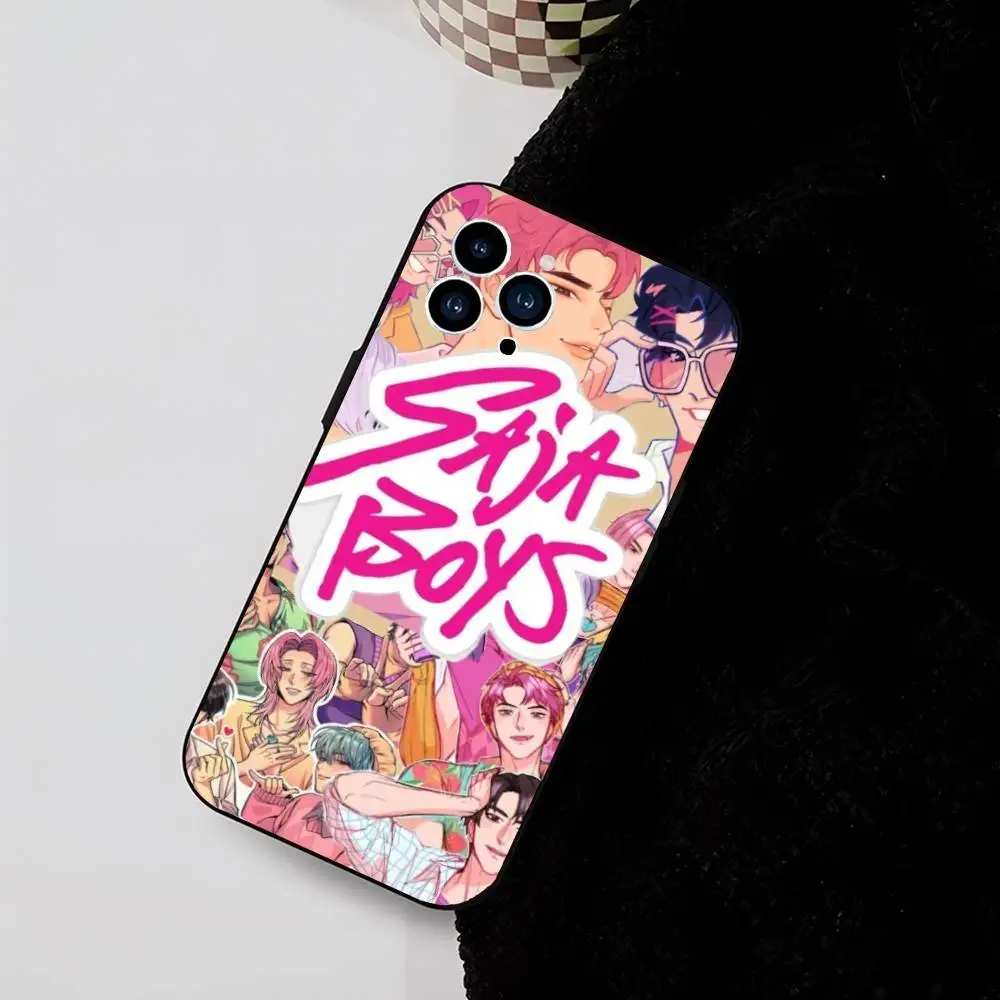 حافظة هاتف Saja Boys KPopS D-Demon H-Hunters مصنوعة من السيليكون الناعم لهاتف IPhone 17 Air 16 15 14 13 12 11 Plus Pro Max Plus