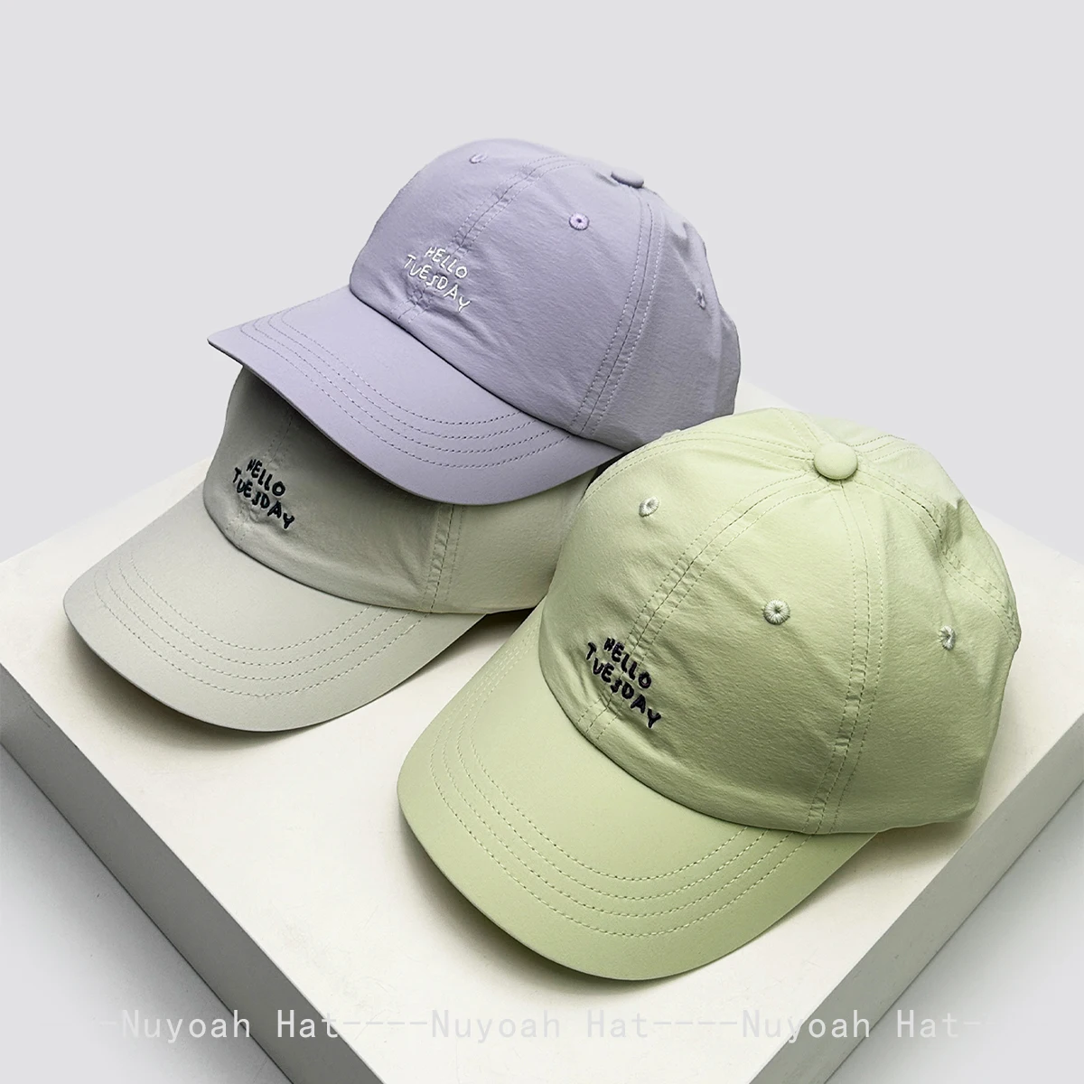 

New Men Women Quick-dry Simple Embroidered Letters Baseball Hats Sunshade Elastic Versatile Travel Peaked Caps Fashion Casual