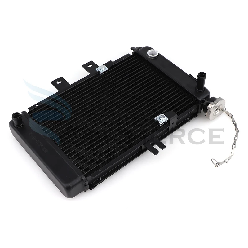 Motorcycle Water Tank Radiator Water Cooler Cooling Fit for 150cc 200cc 250cc Zongshen Engine 4x4 ATV UTV Buggy Quad Bike parts