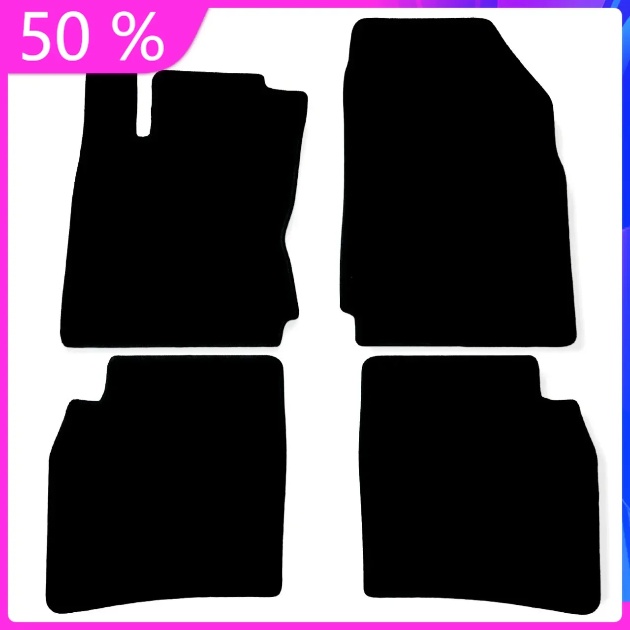 

Надежные автомобильные коврики велюр для Nissan Note 2006-2012 водонепроницаемые черные ковровые коврики авто вкладыши