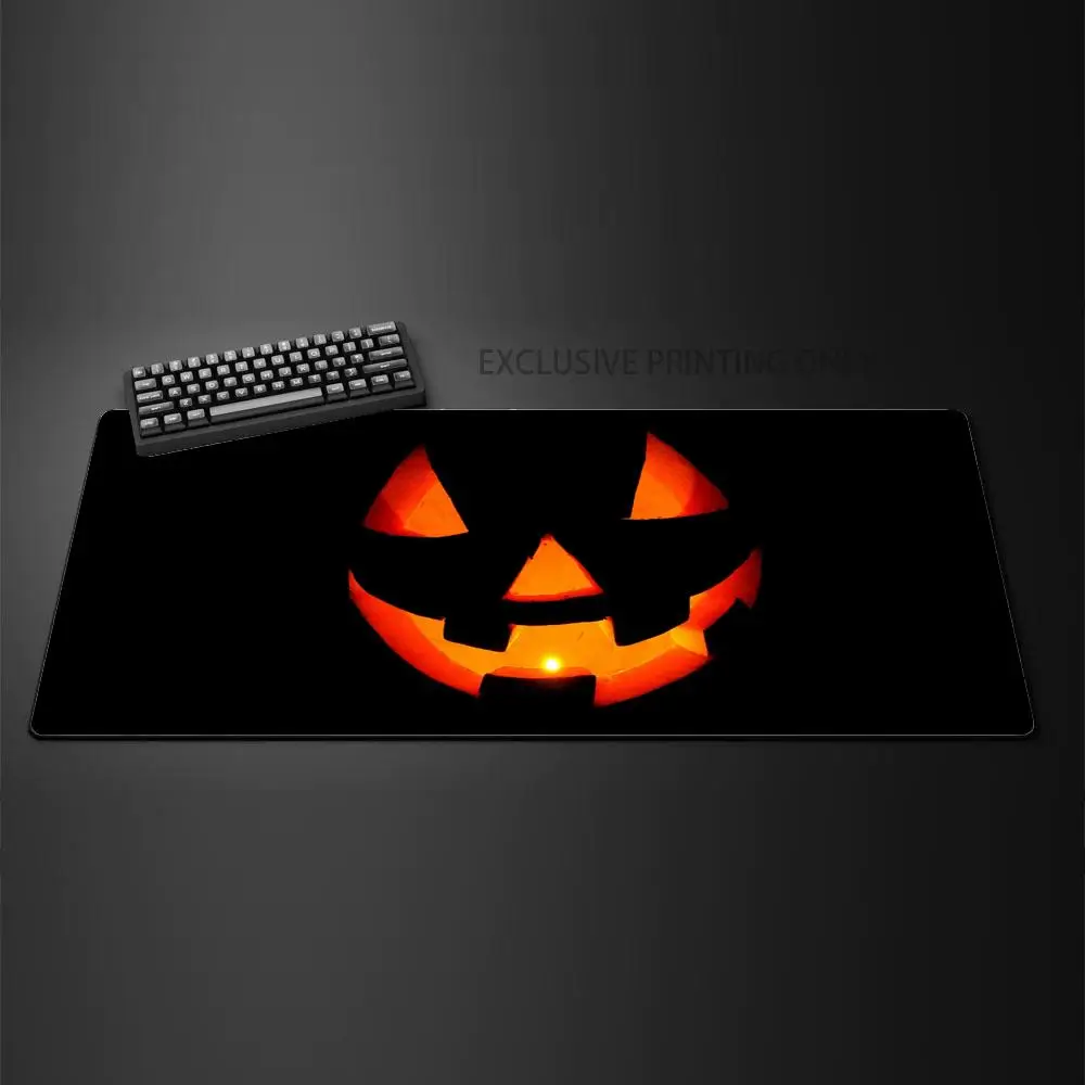 Halloween Pumpkin Desk Mat, Extended Gaming Mouse Pad  Large Mousepad XXL Keyboard Mouse pad Office Home Decor Accessories