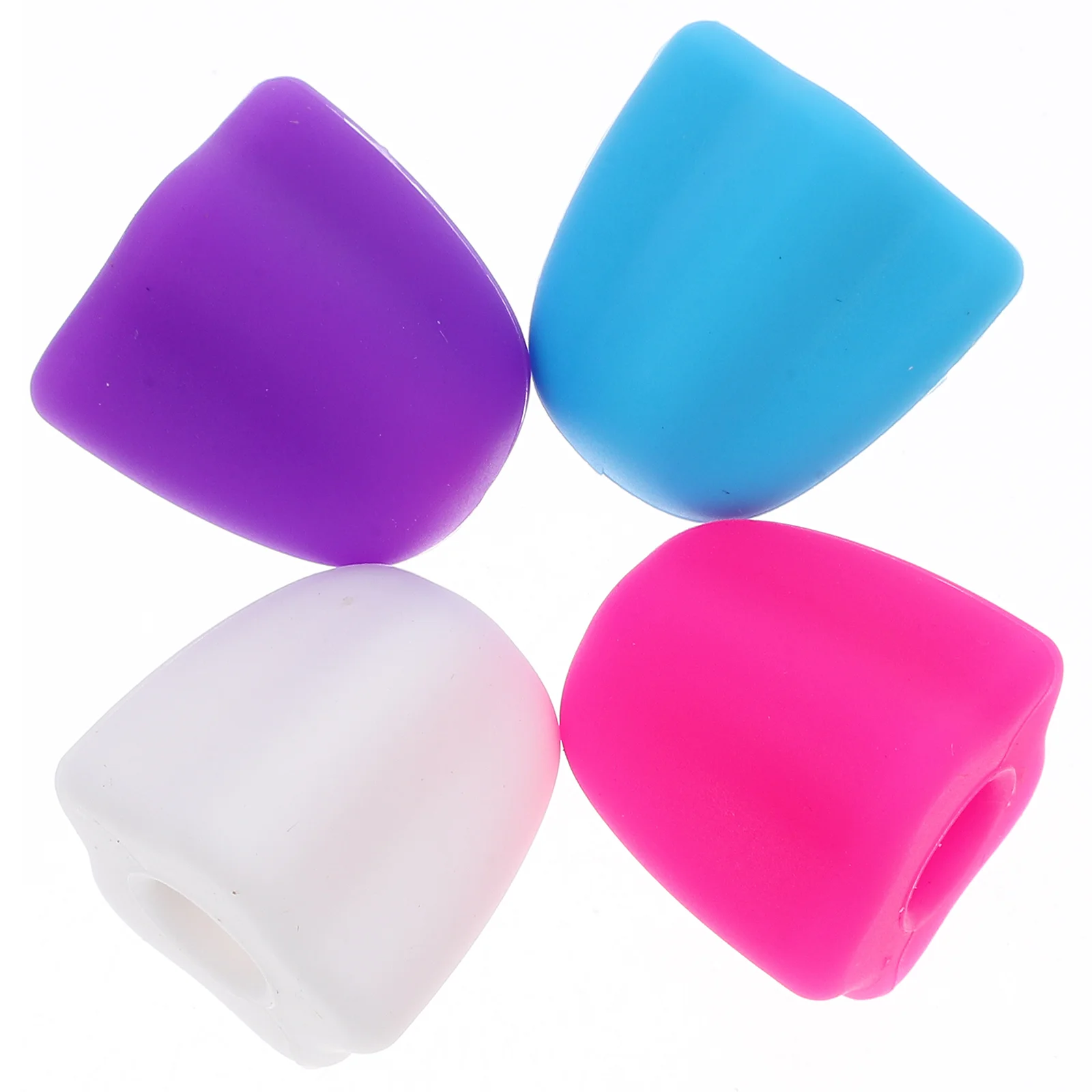 

4 Pcs Toothpaste Cap Self Closing Covers Squeezer Tools Face Lotion Dispenser Kids Home Essentials Caps Extruder Child