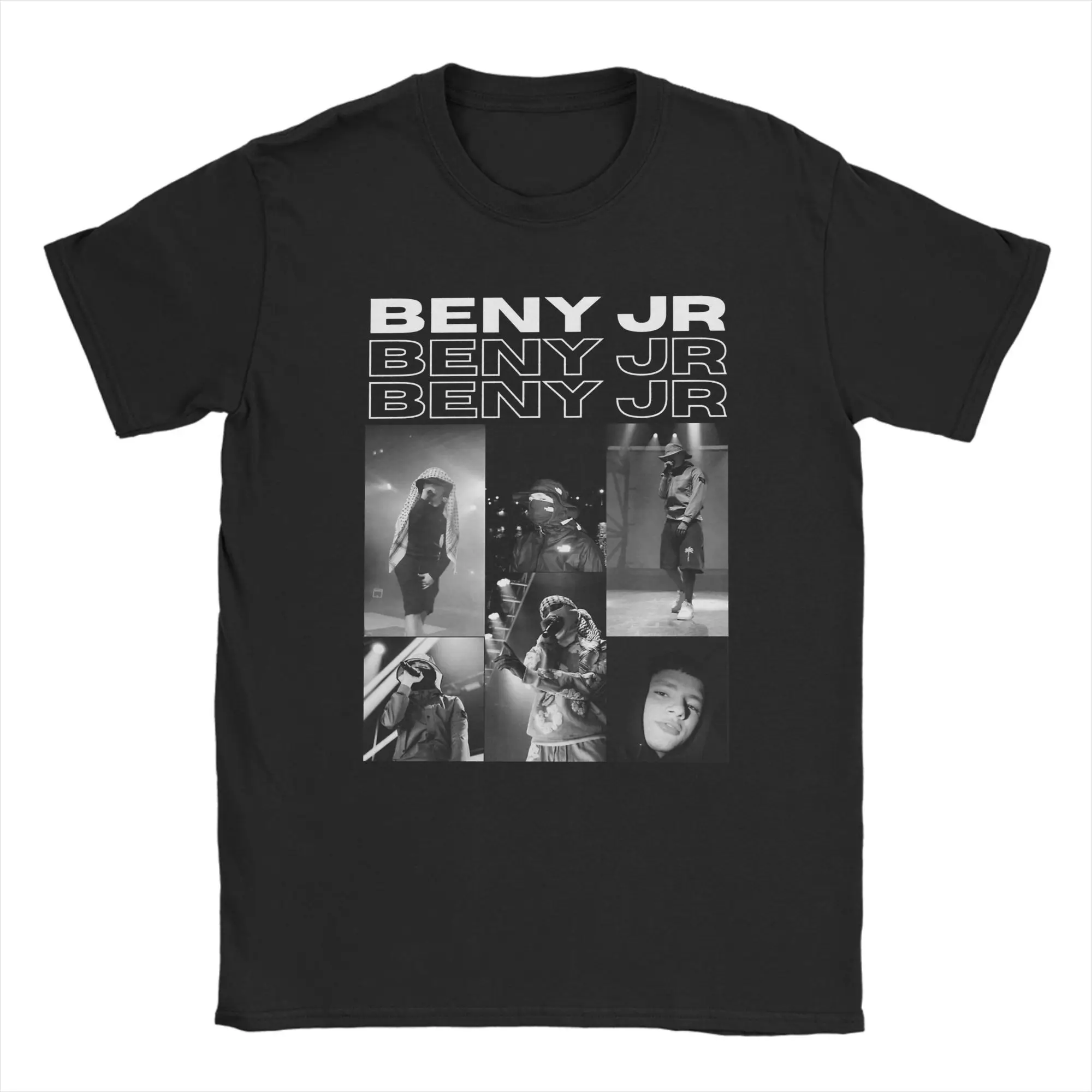 تي شيرت رجالي Beny Jr تي شيرت قطني كاجوال بأكمام قصيرة تي شيرت برقبة دائرية ملابس هدية عيد ميلاد