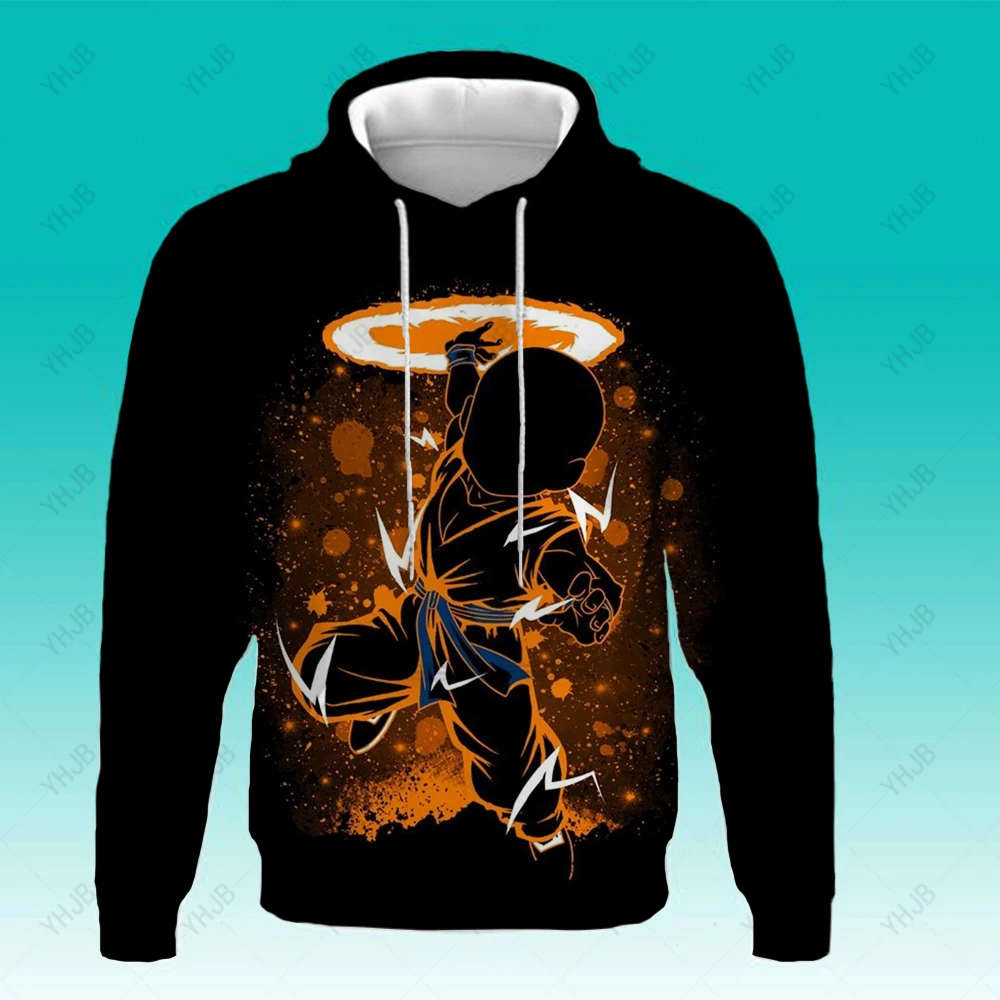 2025 Anime nuevo Dragon Ball Sudadera con capucha niños y niñas Super Saiyan Goku Sudadera con capucha de alta calidad Sudadera con capucha de manga larga niños Cool Top