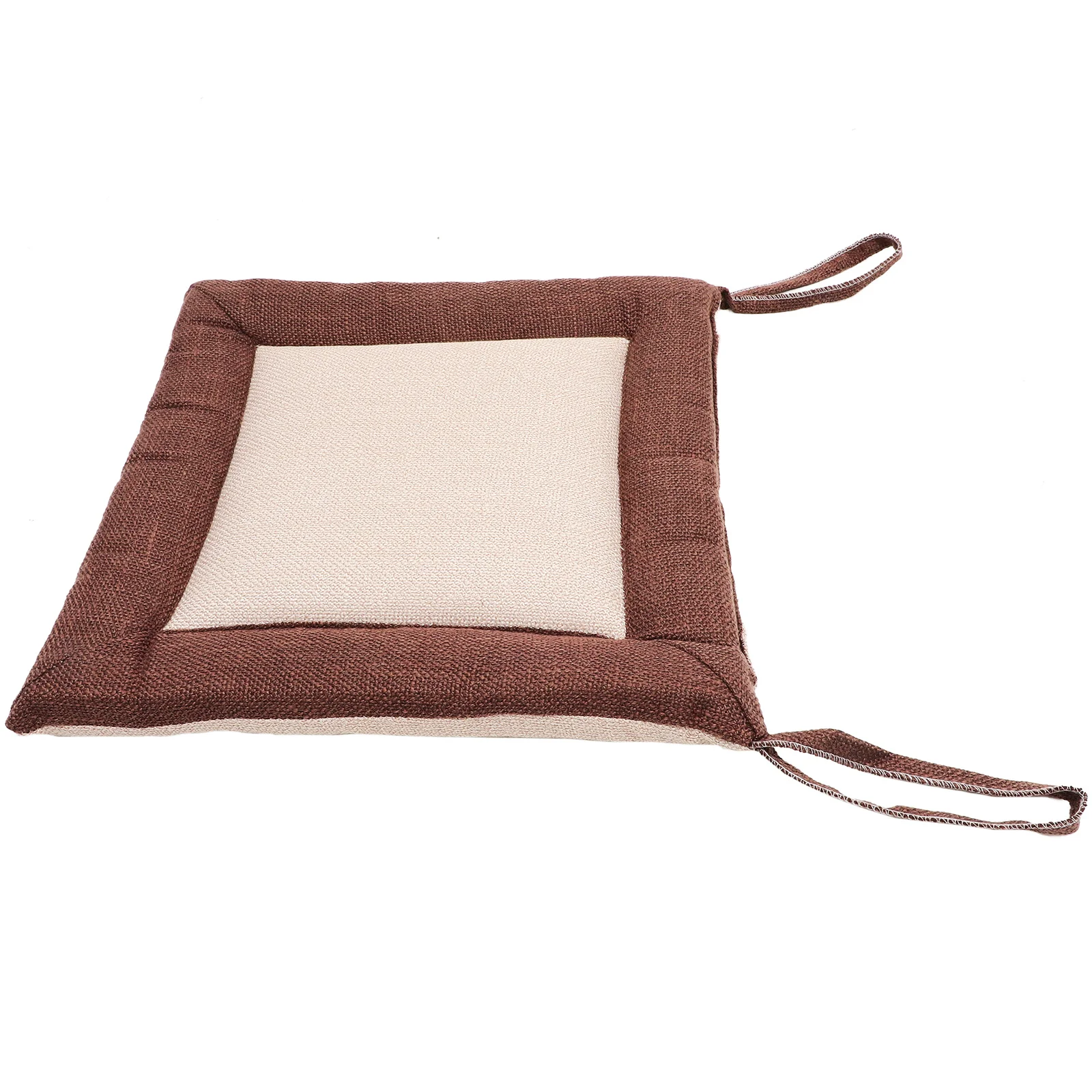 

Cotton Linen Chair Cushion Soft Comfortable Office Dining Seat Pad Multipurpose Breathable Floor Cushion