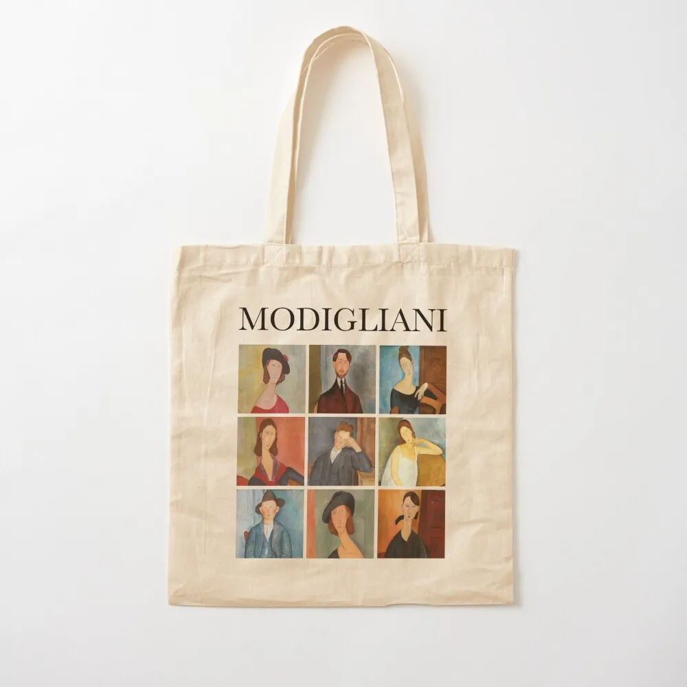 

Modigliani - Collage Tote Bag free delivery bags Women's shopper Canvas Tote Bag