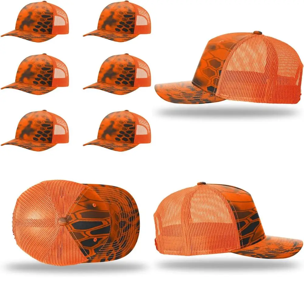 

Classic Fit Five-Panel Snapback Trucker Cap Adjustable Snapback Bulk Pack Available One Size Fits Most