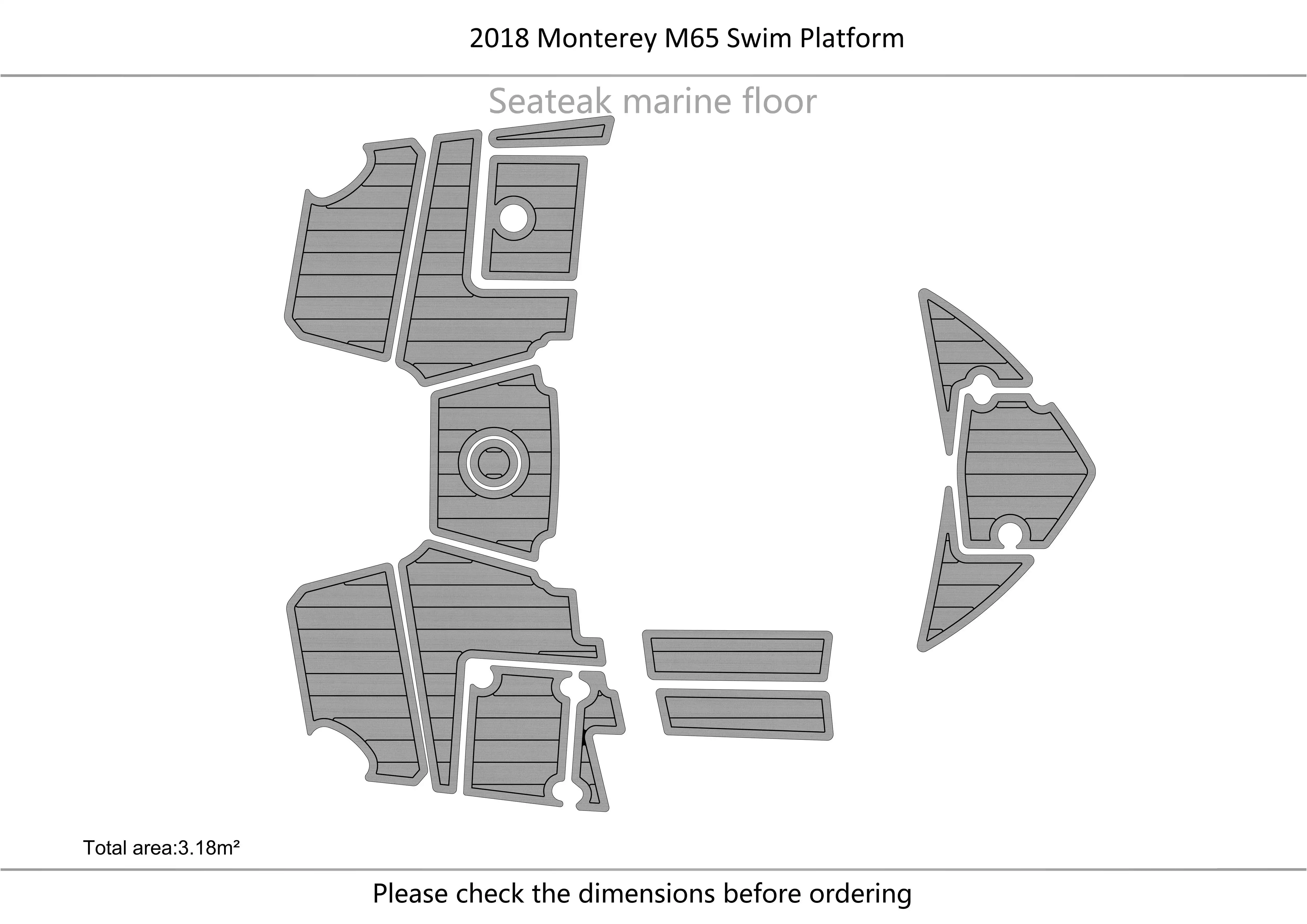 2018 Monterey M65 Swim Platform   1/4