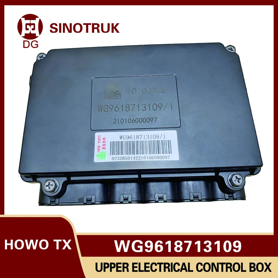 

WG9618713109 Верхний электрический блок управления для SINOTRUK Howo TX Urban Construction Waste Truck Блок предохранителей Устройство безопасности 12-ходовой