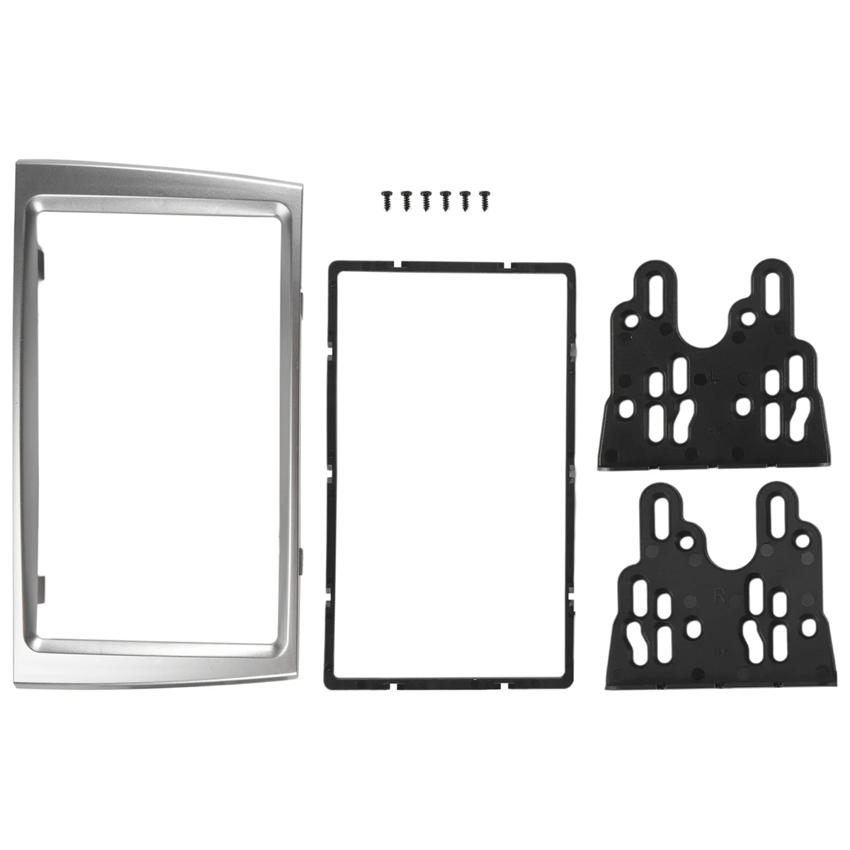 Car Accessories 2Din Car DVD Radio Fascia Frame Dashboard Panel Mount Installati