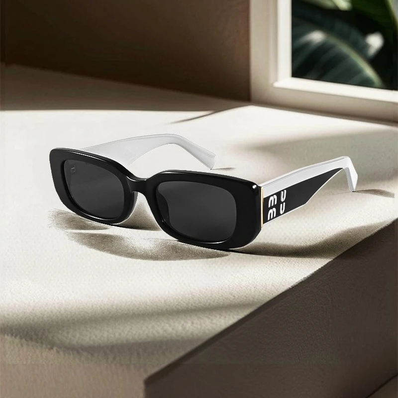 

2025 Fashion Luxury Rectangle Sunglasses for Men Women Small Frame Ladies Sun Glasses Female Vintage Shades Lentes De Sol Mujer